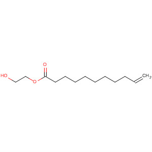 Molecular Structure of 107728-77-8 (10-Undecenoic acid, 2-hydroxyethyl ester)