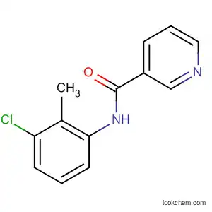Molecular Structure of 130633-67-9 (N-(3-chloro-2-methylphenyl)nicotinamide)