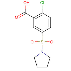 2-CHLORO-5-(PYRROLIDIN-1-YLSULFONYL)BENZOIC ACID