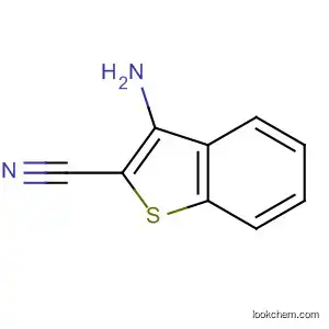 Molecular Structure of 34761-14-3 (3-amino-1-benzothiophene-2-carbonitrile)