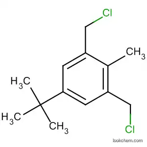 Molecular Structure of 35322-87-3 (Benzene, 1,3-bis(chloromethyl)-5-(1,1-dimethylethyl)-2-methyl-)