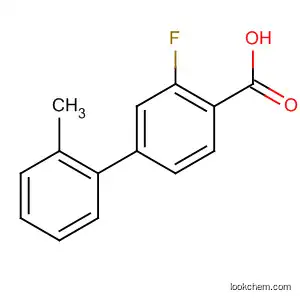 2-Fluoro-4-(2-methylphenyl)benzoic acid