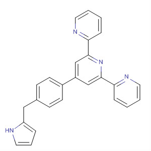 Molecular Structure of 799292-09-4 (2,2':6',2''-Terpyridine, 4'-[4-(di-1H-pyrrol-2-ylmethyl)phenyl]-)