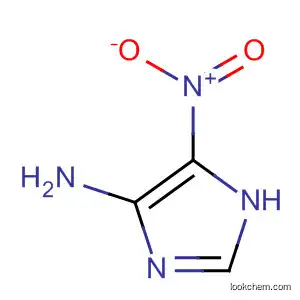 Molecular Structure of 82039-90-5 (1H-Imidazol-4-amine,5-nitro-(9CI))
