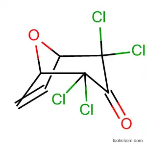 8-Oxabicyclo[3.2.1]oct-6-en-3-one, 2,2,4,4-tetrachloro-
