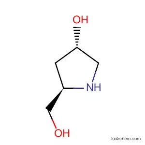 Molecular Structure of 825644-11-9 (2-Pyrrolidinemethanol, 4-hydroxy-, (2R,4S)-)