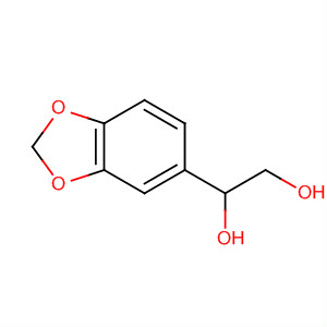 Molecular Structure of 141505-70-6 (1,2-Ethanediol, 1-(1,3-benzodioxol-5-yl)-)