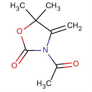 2-OXAZOLIDINONE,3-ACETYL-5,5-DIMETHYL-4-METHYLENE-