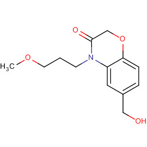 2H-1,4-Benzoxazin-3(4H)-one, 6-(hydroxymethyl)-4-(3-methoxypropyl)-