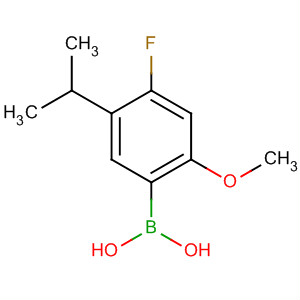 (4-Fluoro-5-isopropyl-2-methoxyphenyl)boronicacid