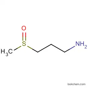 Molecular Structure of 15813-61-3 (1-Propanamine, 3-(methylsulfinyl)-, (R)-)