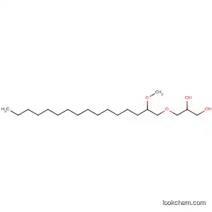 Molecular Structure of 16725-32-9 (1,2-Propanediol, 3-[(2-methoxyhexadecyl)oxy]-)