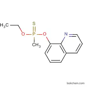 Molecular Structure of 2086-21-7 (Phosphonothioic acid, methyl-, O-ethyl O-8-quinolinyl ester)