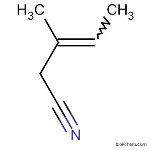 Molecular Structure of 34867-13-5 (3-Pentenenitrile, 3-methyl-)