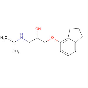1-((2,3-DIHYDRO-1H-INDEN-4-YL)OXY)-3-((1-METHYLETHYL)AMINO)-2-PROPANOLCAS