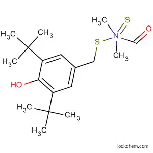 Molecular Structure of 4115-52-0 (3,5-Di-t-butyl-4-hydroxybenzyl N,N-dimethyldithiocarbamate)