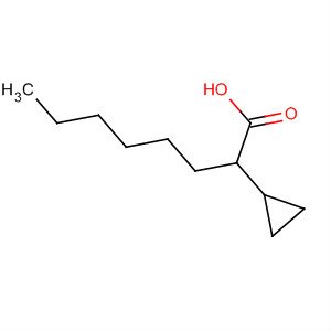 Cyclopropaneacetic acid, 2-hexyl-, cis-