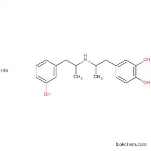 Molecular Structure of 51062-29-4 (1,2-Benzenediol,
4-[2-[[2-(3-hydroxyphenyl)-1-methylethyl]amino]propyl]-, hydrobromide)