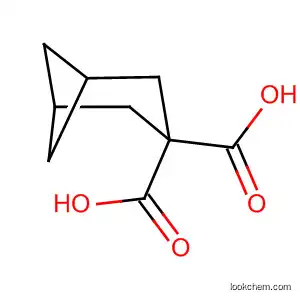 Molecular Structure of 5164-32-9 (Bicyclo[3.1.1]heptane-3,3-dicarboxylic acid)