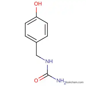 Molecular Structure of 51749-20-3 (Urea, [(4-hydroxyphenyl)methyl]-)