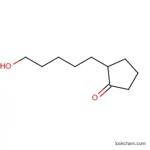 Molecular Structure of 52477-85-7 (Cyclopentanone, 2-(5-hydroxypentyl)-)
