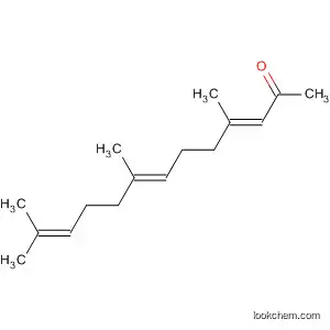 Molecular Structure of 53150-79-1 (3,7,11-Tridecatrien-2-one, 4,8,12-trimethyl-, (E,E)-)