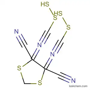 Molecular Structure of 55052-32-9 (1,3-Dithiole-4,5-dicarbonitrile, 2-(4,5-dicyano-1,3-dithiol-2-ylidene)-)
