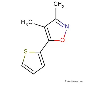 Molecular Structure of 56421-65-9 (3,4-Dimethyl-5-(2-thienyl)isoxazole)