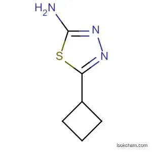 Molecular Structure of 56882-73-6 (5-cyclobutyl-1,3,4-thiadiazol-2-amine)