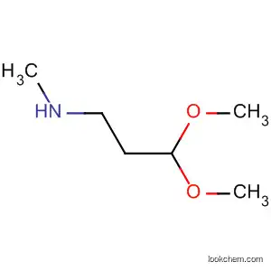 Molecular Structure of 59066-82-9 (1-Propanamine, 3,3-dimethoxy-N-methyl-)