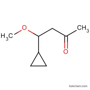 Molecular Structure of 59939-10-5 (2-Butanone, 4-cyclopropyl-4-methoxy-)