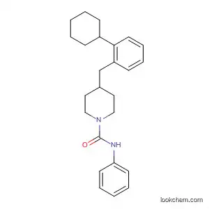 1-Piperidinecarboxamide, 4-(cyclohexylphenylmethyl)-N-phenyl-
