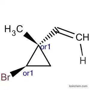 Molecular Structure of 60288-36-0 (Cyclopropane, 2-bromo-1-ethenyl-1-methyl-, trans-)