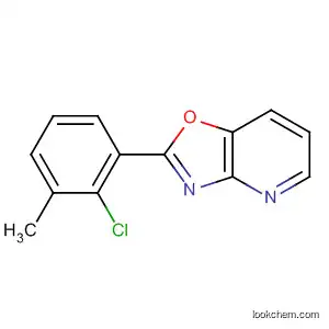 Molecular Structure of 60772-55-6 (2-(2-Chloro-3-Methylphenyl)oxazolo[4,5-b]pyridine)
