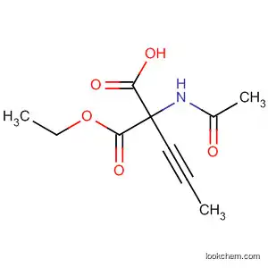 Molecular Structure of 61172-61-0 (Propanedioic acid, (acetylamino)-2-propynyl-, monoethyl ester)