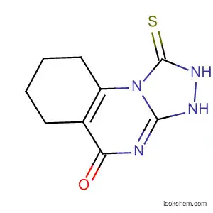 Molecular Structure of 61413-52-3 (1-thioxo-2,3,6,7,8,9-hexahydro[1,2,4]triazolo[4,3-a]quinazolin-5(1H)-one)