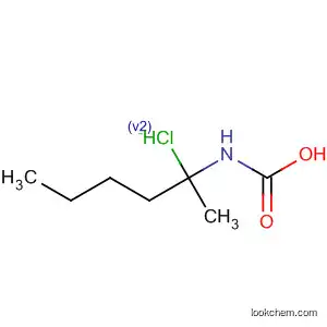 Molecular Structure of 61500-82-1 (Carbamic chloride, methylpentyl-)