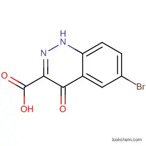 Molecular Structure of 61588-11-2 (3-Cinnolinecarboxylic acid, 6-bromo-1,4-dihydro-4-oxo-)
