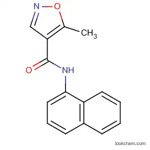 Molecular Structure of 61643-35-4 (5-methyl-N-(1-naphthyl)-4-isoxazolecarboxamide)
