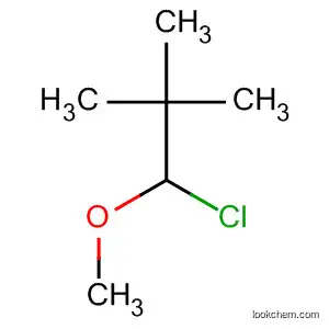 Molecular Structure of 61976-71-4 (Propane, 1-chloro-1-methoxy-2,2-dimethyl-)