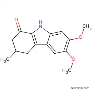 Molecular Structure of 62069-63-0 (1H-Carbazol-1-one, 2,3,4,9-tetrahydro-6,7-dimethoxy-3-methyl-)