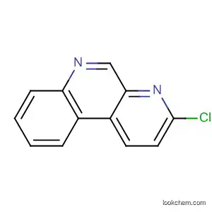 Molecular Structure of 62196-37-6 (3-chlorobenzo[f][1,7]naphthyridine)