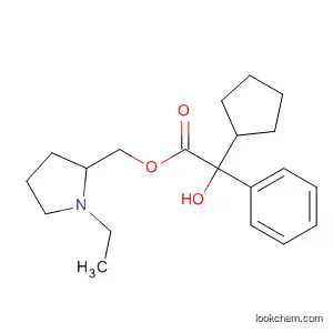 N-Ethyl-2-pyrrolidylmethyl phenylcyclopentylglycolate