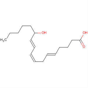 Molecular Structure of 100679-07-0 (5,8,10-Heptadecatrienoic acid, 12-hydroxy-, (E,E,Z)-)