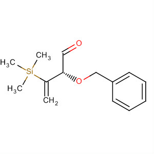 Molecular Structure of 102357-32-4 (3-Butenal, 2-(phenylmethoxy)-3-(trimethylsilyl)-, (S)-)