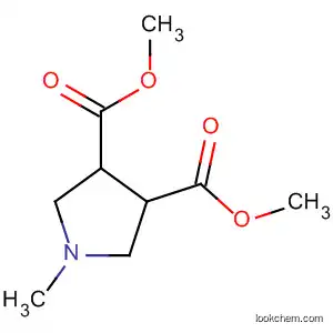 Molecular Structure of 102389-90-2 ((3S,4R)-1-Methyl-pyrrolidine-3,4-dicarboxylic acid dimethyl ester)