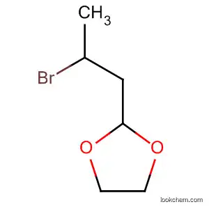 Molecular Structure of 106334-26-3 (2-(2-Bromopropyl)-1,3-dioxolane)
