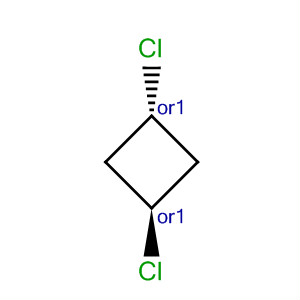 Molecular Structure of 13372-20-8 (Cyclobutane, 1,3-dichloro-, trans-)