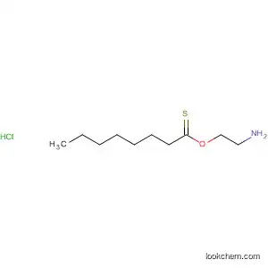 Molecular Structure of 17612-92-9 (Octanethioic acid, S-(2-aminoethyl) ester, hydrochloride)