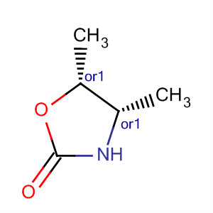 Molecular Structure of 19190-97-7 (2-Oxazolidinone, 4,5-dimethyl-, cis-)